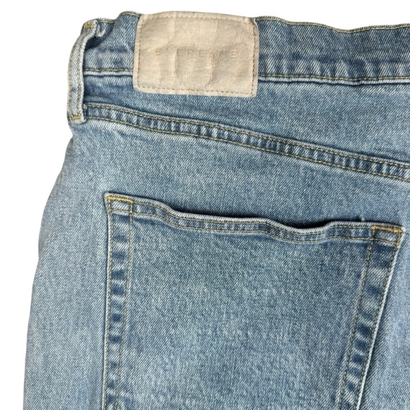 Everlane Women’s The Original Cheeky Jeans Sz 32 Crop Organic Cotton High Waist - Picture 9 of 10